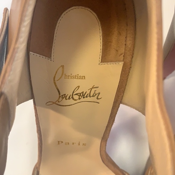 Christian Louboutin platform leather heels 40 - Picture 5 of 6